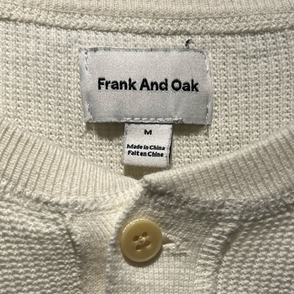 Frank And Oak Cotton Sweater - Picture 3 of 5